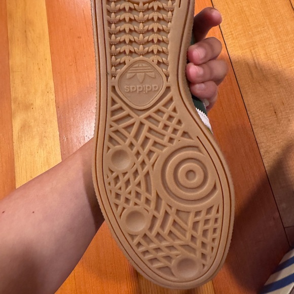 Adidas GT II Green and White Sneakers - Picture 6 of 8